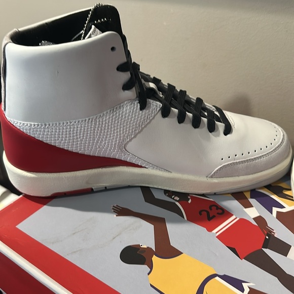 Air Jordan 2 Retro Nina Chanel Abney Sneakers NIB - Picture 8 of 8